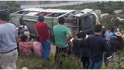 Vuelco De Bus Deja A Tres Personas Fallecidas Y 19 Heridos Edicion