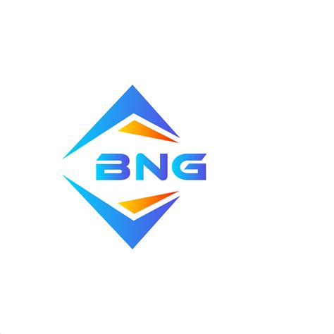 BNG Abstract Technology Logo Design On White Background BNG Creative