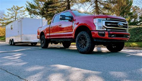 2020 Ford F 250 Review Towing With The 73l Godzilla V8 And Tremor Off Road Package Out