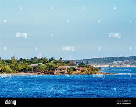 Jack Sprat Beach Treasure Beach Saint Elizabeth Parish Jamaica Stock