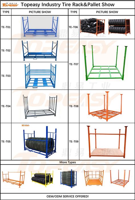 China Tire Racking Stillages Truck Tire Rack Heavy Duty Industrial Tyre