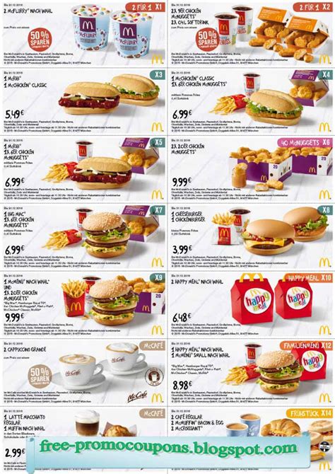 Printable Coupons 2023: Mcdonalds Coupons