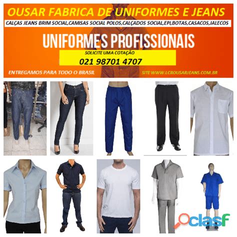 Uniformes Profissionais REBAIXAS Junho Clasf