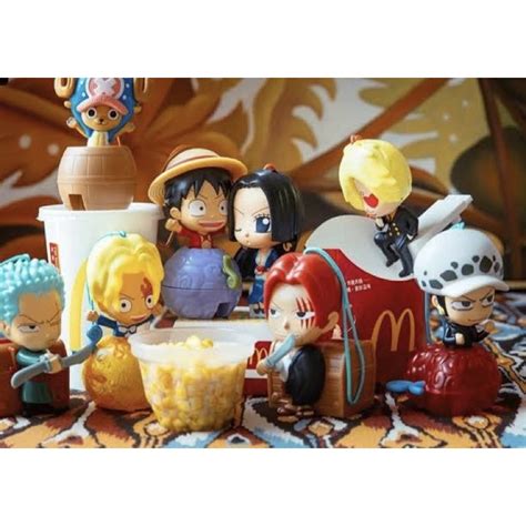 One Piece Happy Meal Set 8 ตว Shopee Thailand