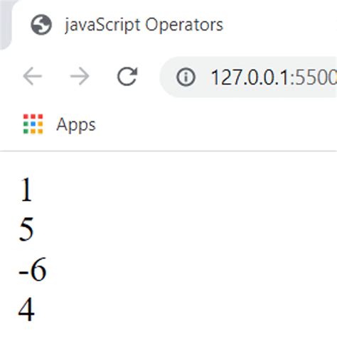 Understanding Javascript Operators With Types And Examples Simplilearn