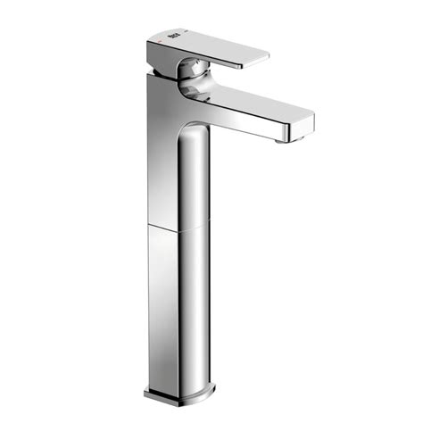 Roca Escuadra Tall Basin Mixer Tap Chrome