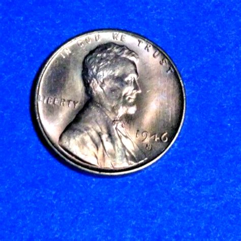 1946 S LINCOLN WHEAT 1c CENT RED W MINT LUSTER BU UNCIRCULATED U