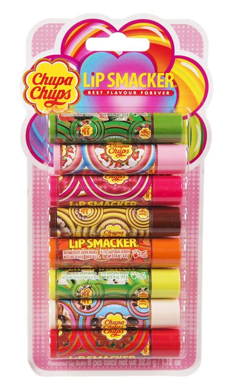 Lip Smacker Chupa Chups Party Pack Lip Balm T Set 8 Pieces Lip