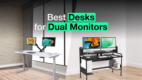 10 Best Desks For Dual Monitors In 2023 Techtouchy