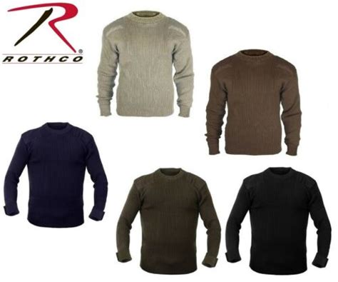 acrylic commando sweater army barracks