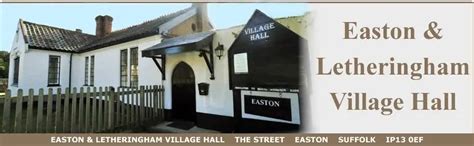 Easton And Letheringham Village Hall Easton England The Village Hall