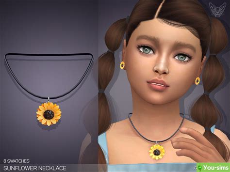 Sunflower Daisy Feyona Sims You Sims