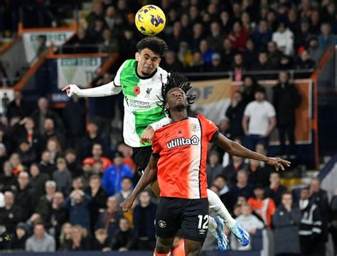 Luis Diaz Rescues Liverpool With Late Equalizer Vs Luton Amid Trauma