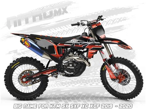 Nitromx Graphic Kit For Ktm Sx Sxf Xc Xcf