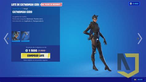 Catwoman Cero Llega Por Fin A La Tienda De Fortnite Este Es Su Precio Aspecto Y Complementos