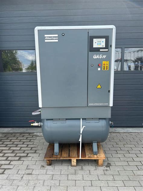 KOMPRESOR ŚRUBOWY ATLAS COPCO 5 5KW GA5ff KAESER ga5FF za 12915 zł z