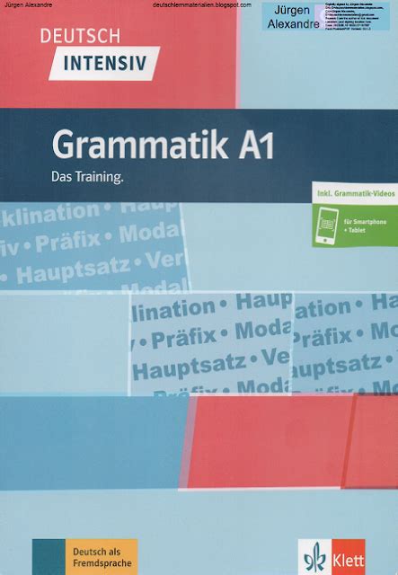 Deutsch Intensiv Grammatik A M House Library