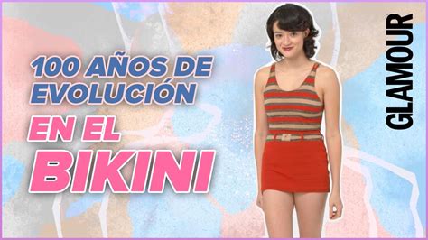 Watch La evolución del bikini en 100 años Glamour