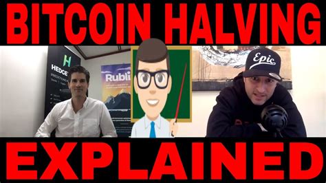 Bitcoin Halving Explained Youtube