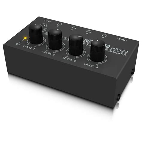 Behringer Microamp Ha400 Headphone Amplifier Nearly New At Gear4music