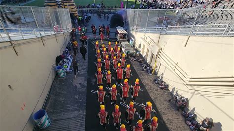 Grambling State University World Famed Band Marching In To The