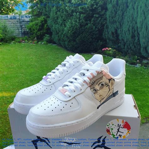 Jujutsu Kaisen Air Force 1 Custombuy Now Luxetsy King 409 Etsy