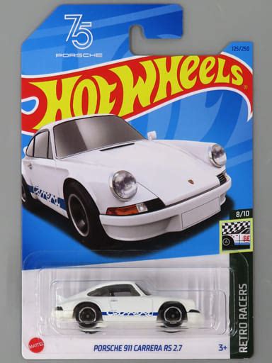 Porsche Carrera Rs White Hot Wheels Retro Racers