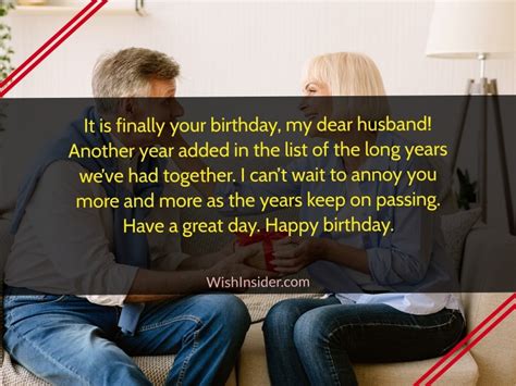 50 Funny Birthday Wishes for Husband – Wish Insider