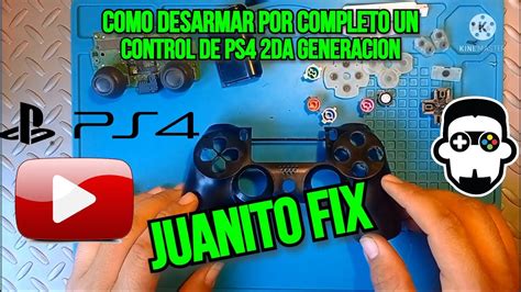 Como desarmar por completo un control de PS4 2da Generación