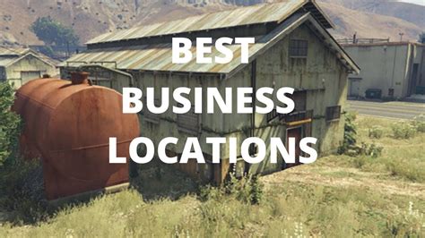 GTA Online Best Business Locations Guide YouTube