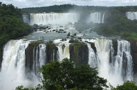 Les chutes Brésiliennes Iguazu Voyage Carte Plan