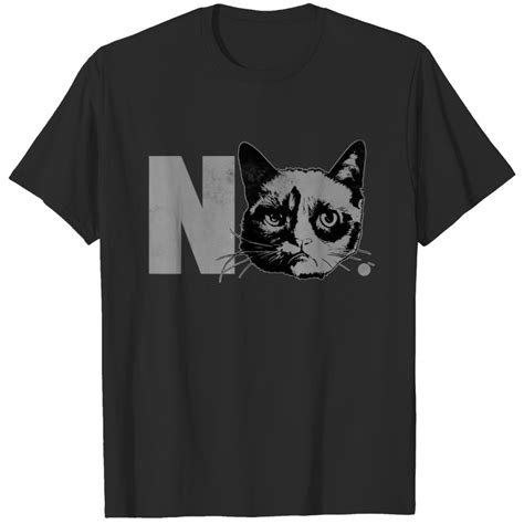 Grumpy Cat Big No Face Graphic T-shirt sold by Eduardo Carredano | SKU ...