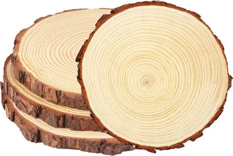 Amazon 6 Pack Wood Slices 10 12 Inch Wood Rounds For Centerpieces