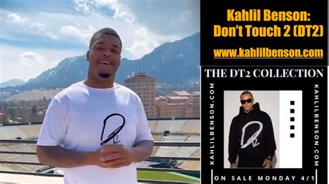 😎cu Buffs Khalil Benson Dont Touch 2 Dt2😎 Youtube