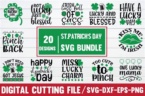 St Patricks Day Svg Bundle Bundle · Creative Fabrica