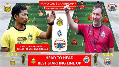 Bhayangkara Fc Vs Persija Head To Head Prediksi Best Line Up