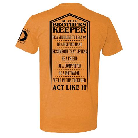 Brothers Keeper T Shirt Etsy