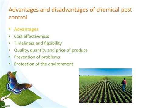 Chemical Control Of Pest Management Ppt