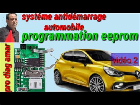 système antidémarrage automobile programmation protocole i2c