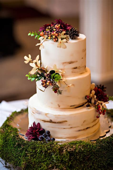 Fall Wedding Cakes