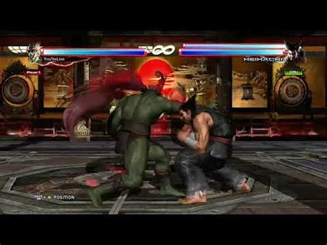 Tekken Tag Tournament 2 Ancient Ogre VS Heihachi Mishima Jinpachi