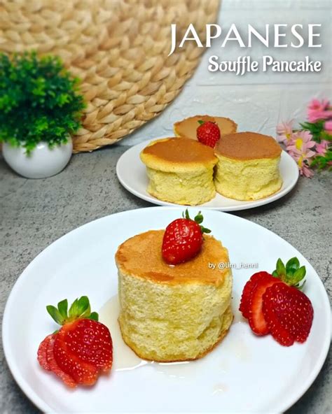 Resep Japanese Souffle Pancake Dari Lim Henni