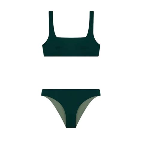 Shikoo Swimwear Green Aranya Bikini Hipicon