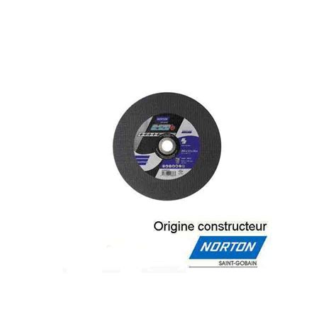 10 disques à tronçonner 300x3 5x25 4 mm A24T 2 super bleue 4 Norton