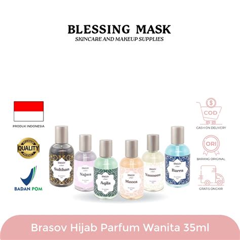 Jual Brasov Hijab Parfum Wanita Ml Eau De Parfum Fragrance Parfum