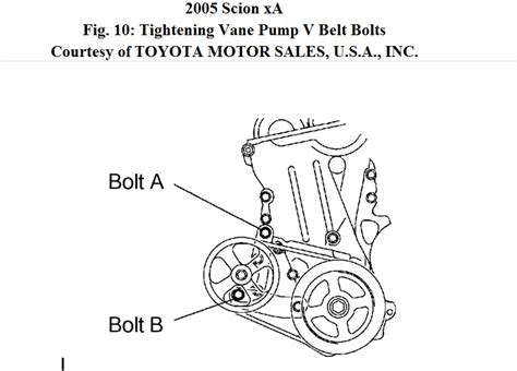 2005 Scion Tc Serpentine Belt Diagram Wiring Diagram Pictures