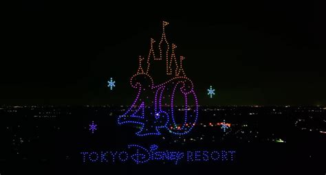 東京ディズニーリゾート40周年を記念して40周年スペシャルドローンショーを開催 Wdw News Today In Japanese