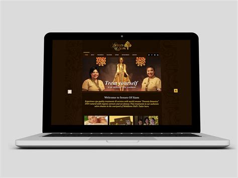 Senses Of Siam Website Design Brand Jam