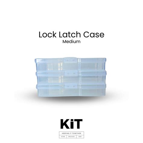 KIT Storage Organizer Box with Snap Latch - Keeping It Together