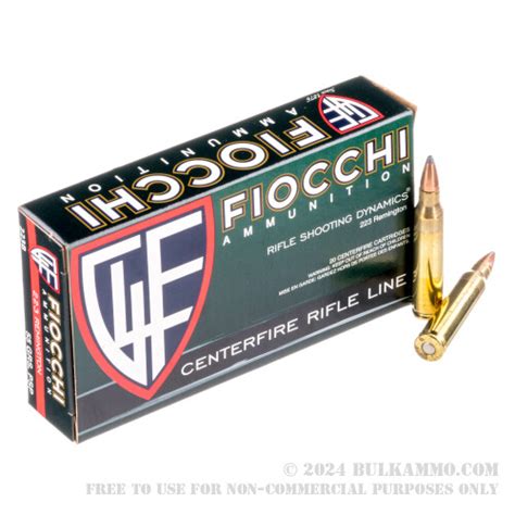 Rounds Of Bulk Ammo By Fiocchi Gr Psp